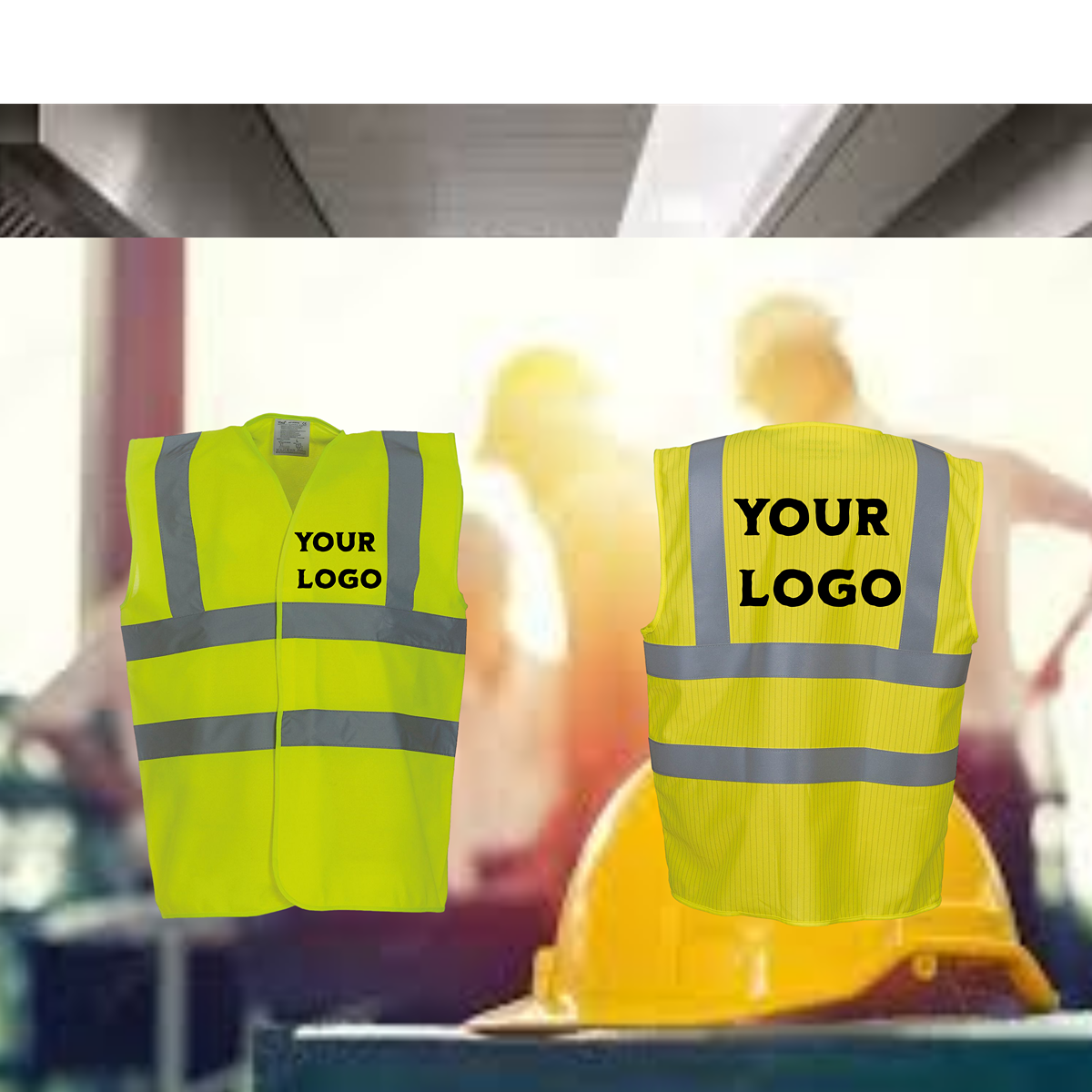 Hi-Viz Vest PPE (12 Colours)