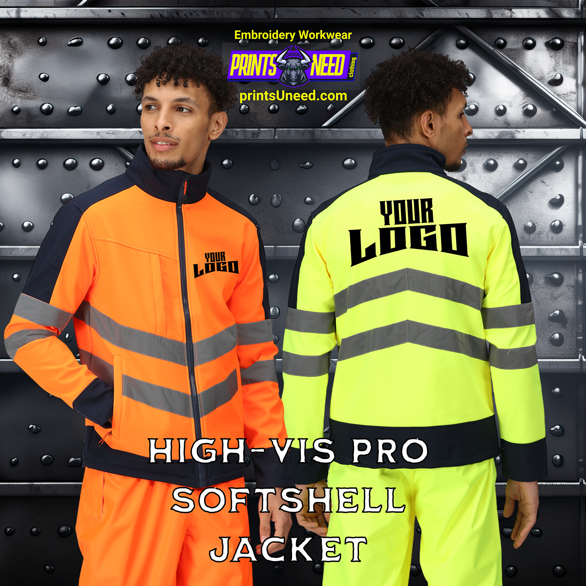 High-Vis Pro Softshell Jacket