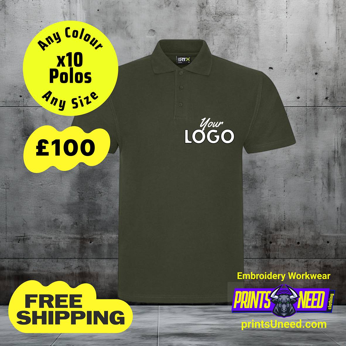 Polo shirt x10 Bundle