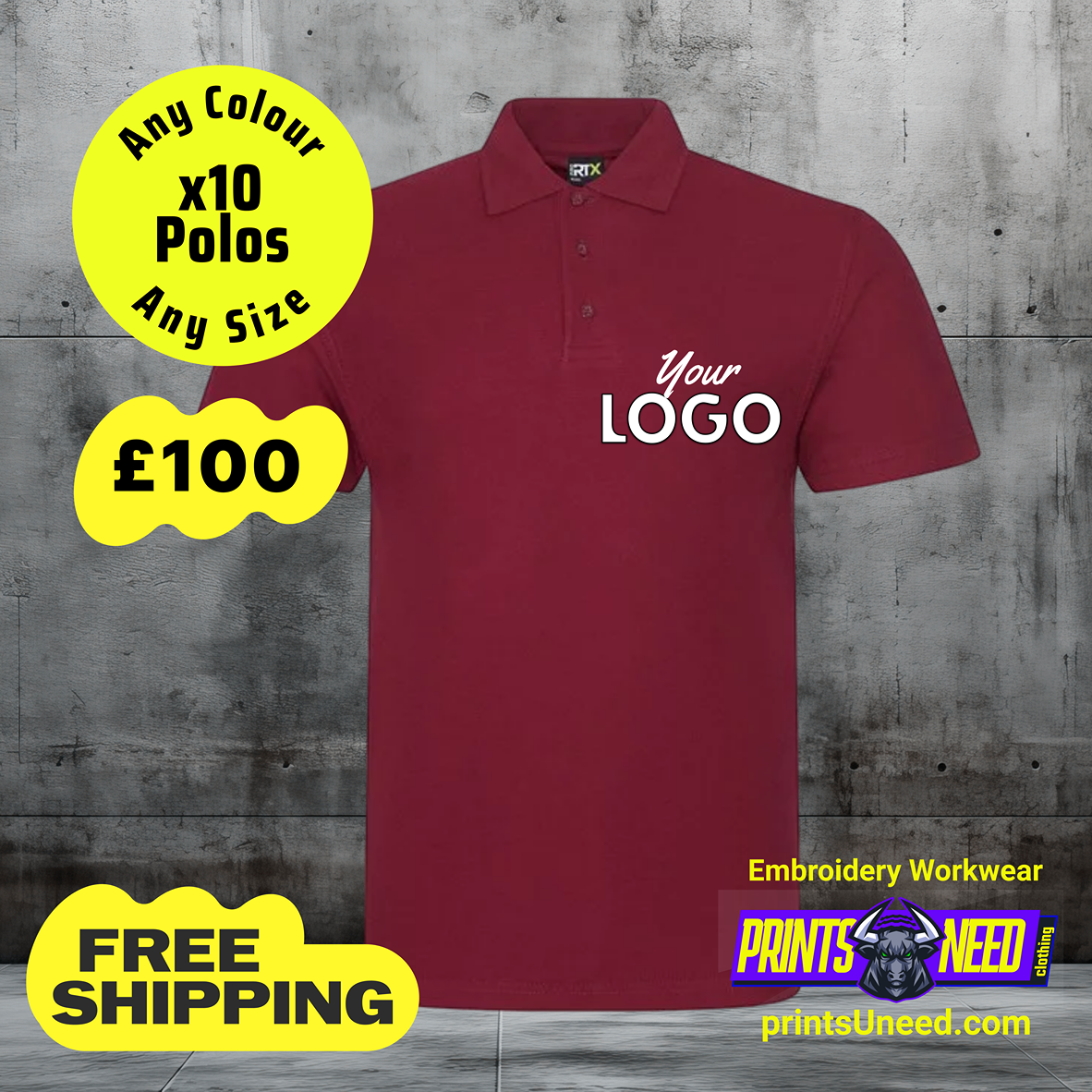 Polo shirt x10 Bundle